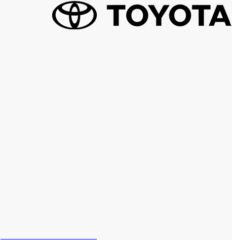 Toyota Australia Statement - Accelerator Pedals