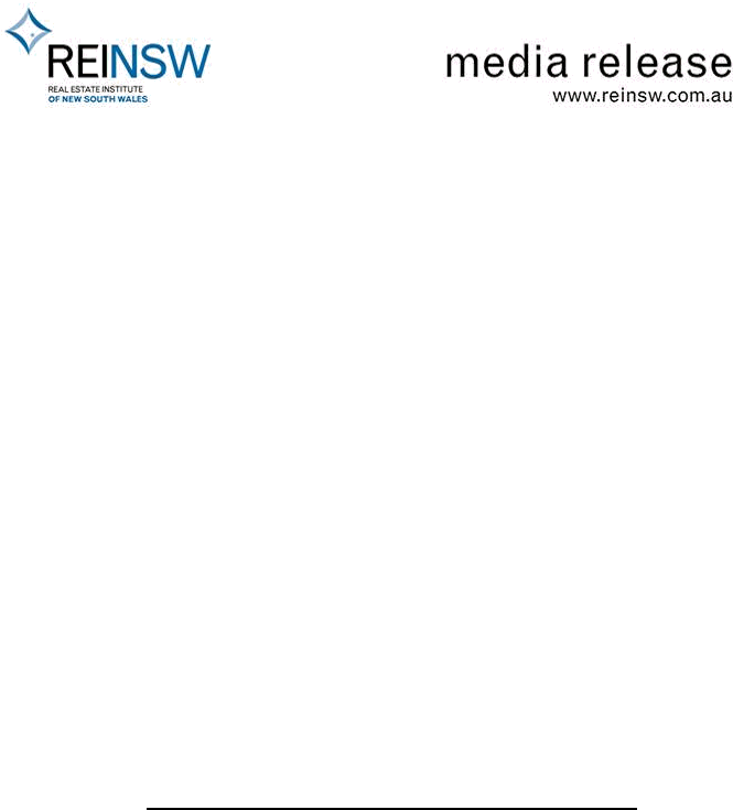 Reinsw Welcomes Interest Rate Cut And Calls On Lenders To Follow Suit